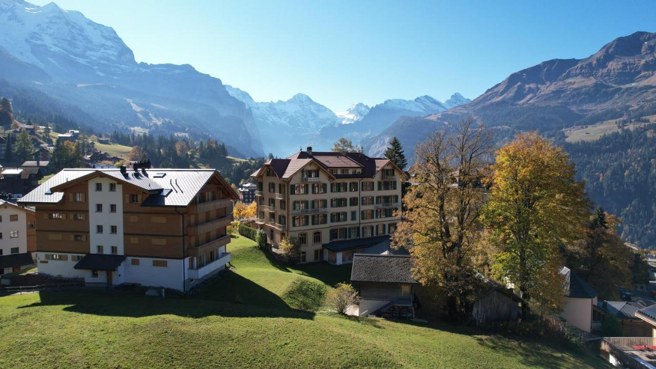 Historic Hotel Falken Венген Экстерьер фото